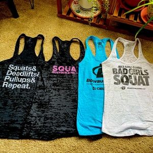Workout tank tops from bodybuilding.com small lot